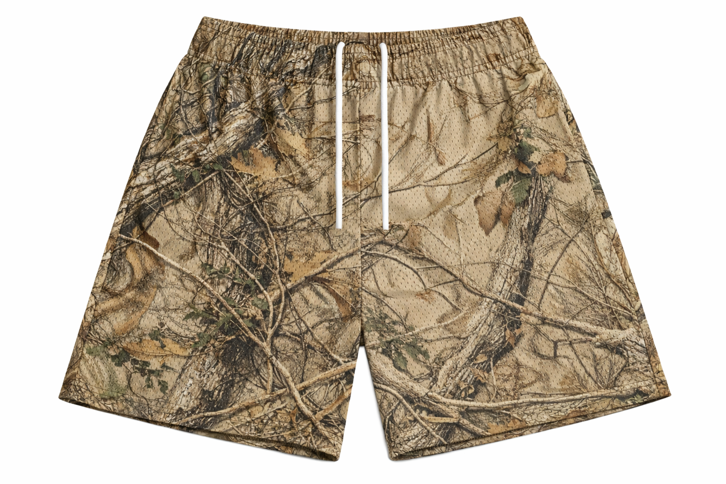ASYLUM CO. REAL TREE V2 SATIN MESH SHORTS